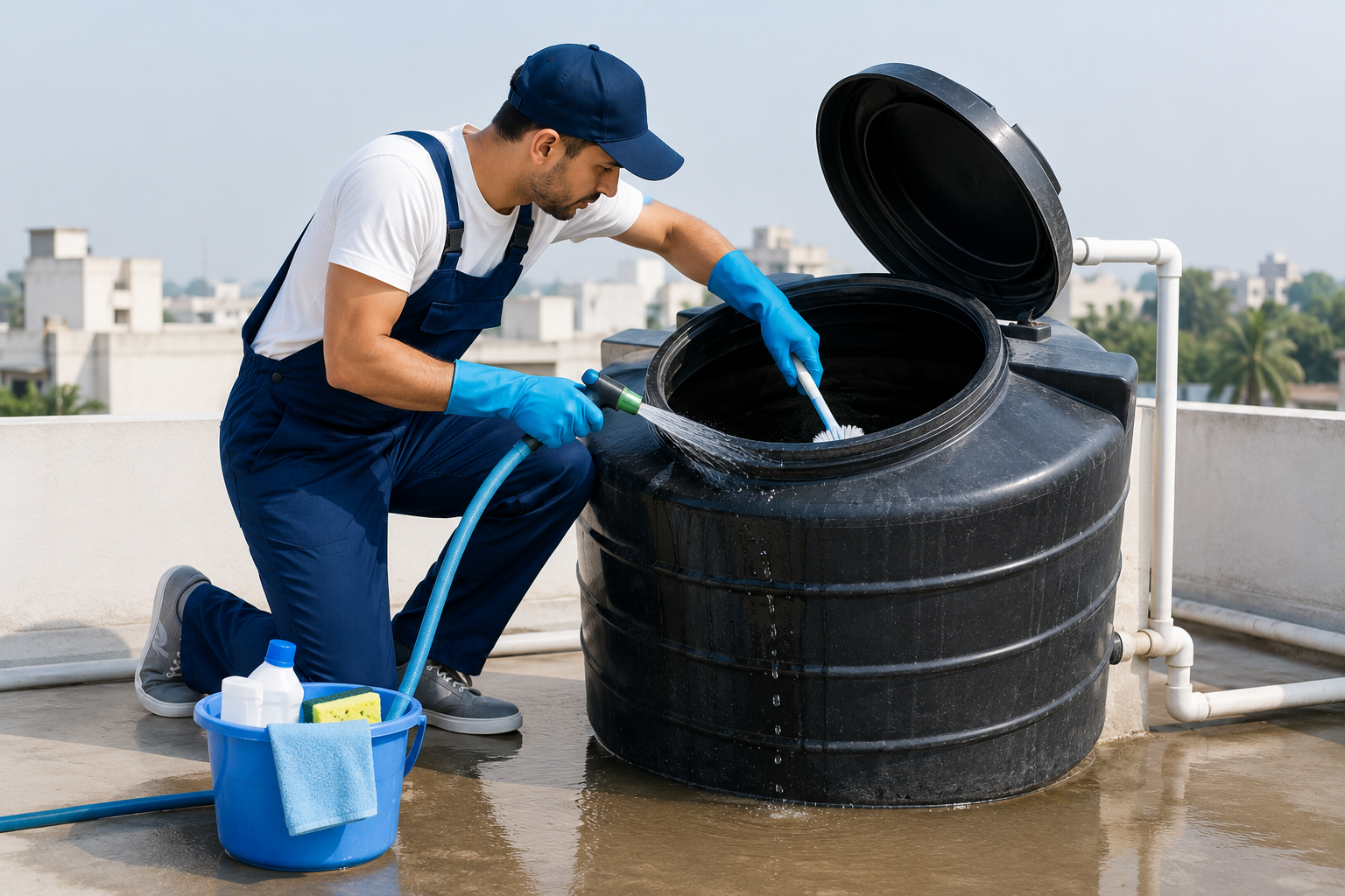 Water Tank Cleaning